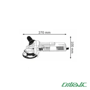 مینی فرز 750وات بوش مدل GWS 750 S-3