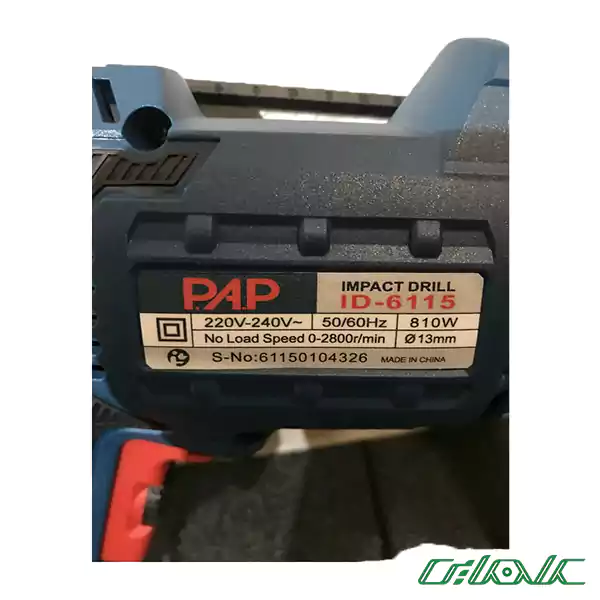 دریل 13 چکشی پی ای پی مدل ID-6115
