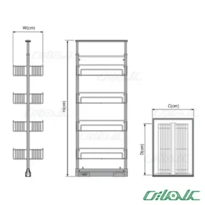 فریم سوپر وسط ریلی پلاتین مدل 5110