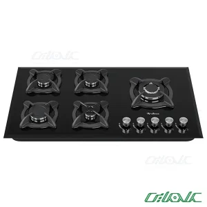 اجاق گاز پنج شعله شيشه ای داتيس پلوپز کنار کد DG522