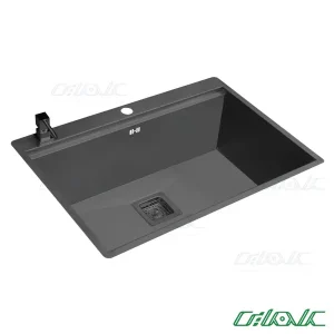 سینک استیل توکار مونوگرام مدل STYLUX 90