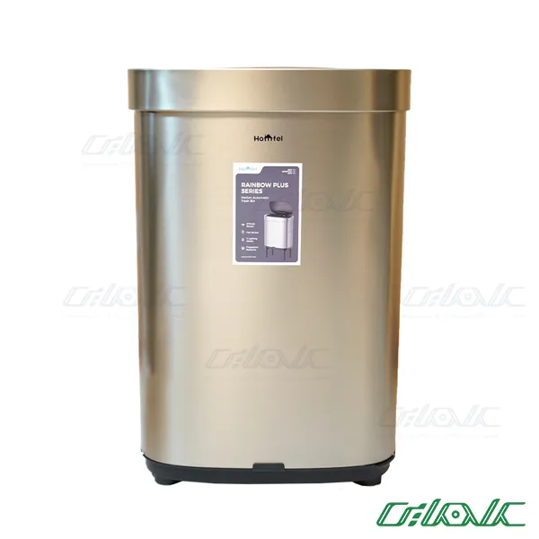 سطل زباله هوشمند مربع هومفل مدل 485-425-285-225 (50L)