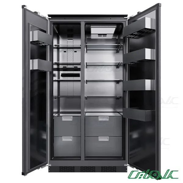 یخچال فریزر ساید بای ساید توکار مونوگرام مدل MBRF 550 X GE