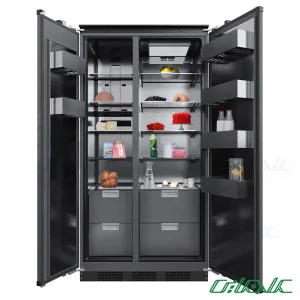 یخچال فریزر ساید بای ساید توکار مونوگرام مدل MBRF 550 X GE