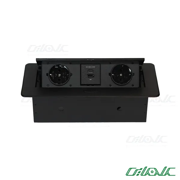 پریز توکار پلاتین مدل 2G-1074