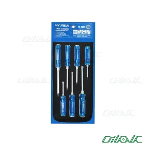 ست پیچگوشتی ضربه خور 7 عددی هیوندای مدل HT-7801