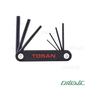 آچار آلن چاقویی شش پر توسن T728-N1/5-6