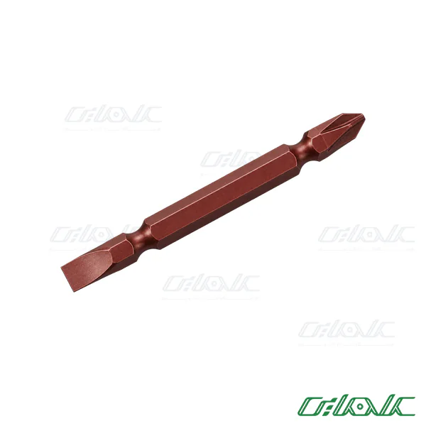 سرپیچ‌گوشتی دوسر یک‌سر چهارسو PH2 یک‌سر دوسو SL6 طول ۱۱۰ میلی‌متر توسن مدل T4711