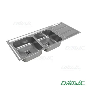 سینک استیل توکار داتیس مدل DB-210 - تصویر 2