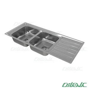 سینک استیل توکار داتیس مدل DB-212 - تصویر 2
