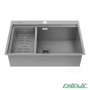 سینک کورین استیل توکار داتیس مدل Corian-701