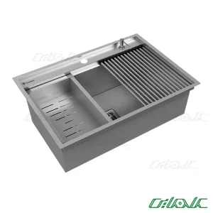 سینک کورین استیل توکار داتیس مدل Corian-703 - تصویر 2