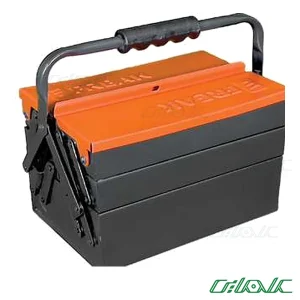 جعبه ابزار فلزی اتوماتیک سه طبقه ۳۰ سانتی‌متری فریک مدل FR-GE303L