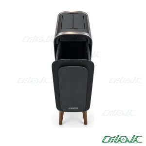 سطل زباله هوشمند ۹ لیتری پایه‌دار اچ تی ان مدل HTD701-9L - کشوی جلو باز