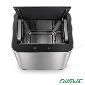 سطل زباله هوشمند ۱۵ لیتری اچ تی ان مدل HTD721 - درب باز از بالا