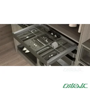جای زیورآلات و اکسسوری چرمی WS4172S، نمای مایل
