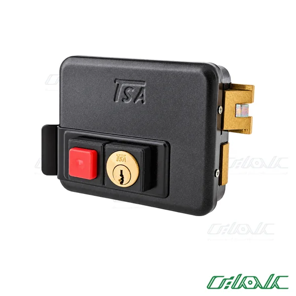 قفل برقی حیاطی بیرون‌بازشو کلید ساده تسا مدل 7080
